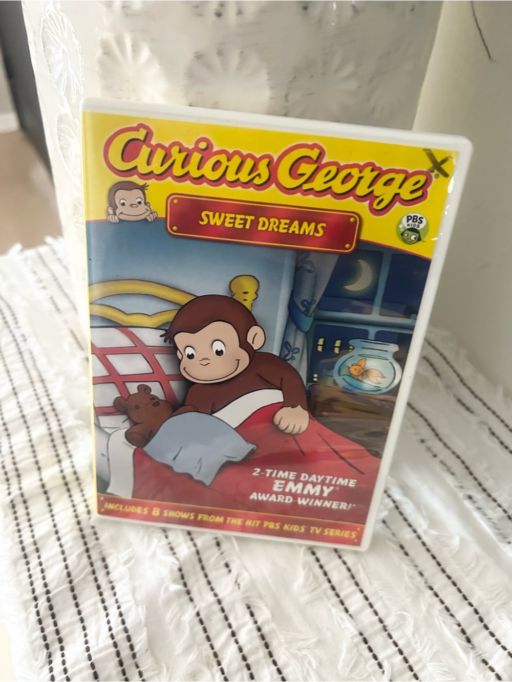 Curious George Sweet Dreams DVD 8 PBS Kids Animated Episodes